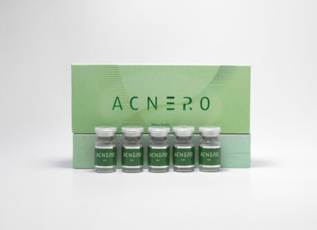acnero box with vials