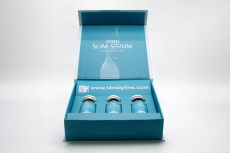 slim serum open box lying down